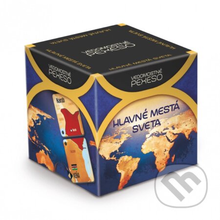 Spoločenská hra: Vedomostné pexeso - Hlavné mestá sveta (Albi). Albi, 2022 Spoločenská hra: Vedomostné pexeso - Hlavné mestá sveta (Albi). Albi, 2022