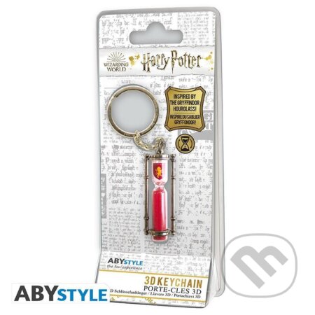 Harry Potter 3D kovová kľúčenka - Presýpacie hodiny Chrabromil (ABYstyle). ABYstyle, 2022 Harry Potter 3D kovová kľúčenka - Presýpacie hodiny Chrabromil (ABYstyle). ABYstyle, 2022