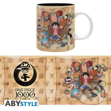 ONE PIECE Keramický hrnček - Logs Cheers (ABYstyle). ABYstyle, 2022 ONE PIECE Keramický hrnček - Logs Cheers (ABYstyle). ABYstyle, 2022
