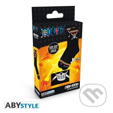 ONE PIECE Ponožky - Lebka (ABYstyle). ABYstyle, 2022 ONE PIECE Ponožky - Lebka (ABYstyle). ABYstyle, 2022