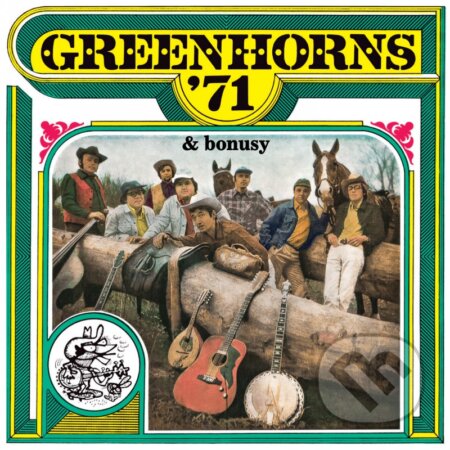 Hudobné CD: Greenhorns (Zelenáči): Greenhorns '71 & bonusy (Hudobné albumy). Hudobné albumy, 2022 Hudobné CD: Greenhorns (Zelenáči): Greenhorns '71 & bonusy (Hudobné albumy). Hudobné albumy, 2022