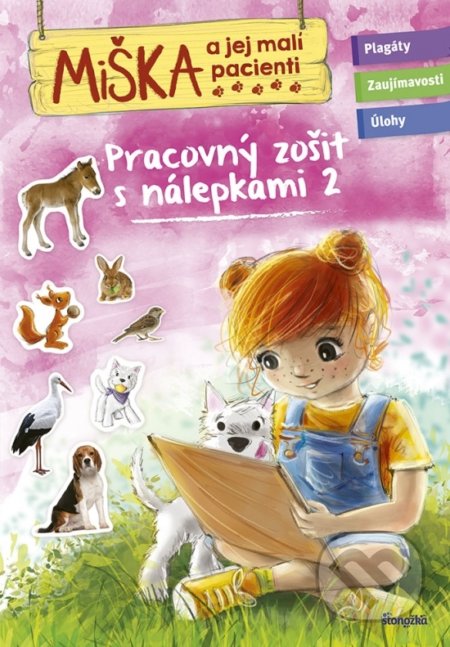 Kniha: Miška a jej malí pacienti: Pracovný zošit s nálepkami 2 (Stonožka). Stonožka, 2022 Kniha: Miška a jej malí pacienti: Pracovný zošit s nálepkami 2 (Stonožka). Stonožka, 2022