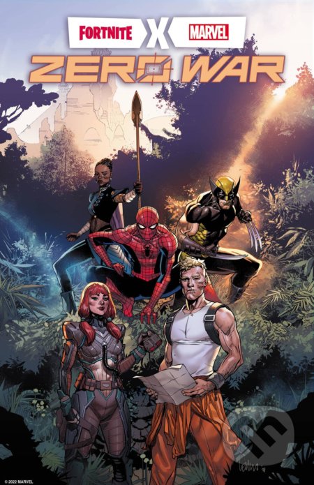 Kniha: Fortnite x Marvel: Nulová válka 1 (Christos Gage, Donald Mustard a Sergio Davila). Crew, 2022 Kniha: Fortnite x Marvel: Nulová válka 1 (Christos Gage, Donald Mustard a Sergio Davila). Crew, 2022