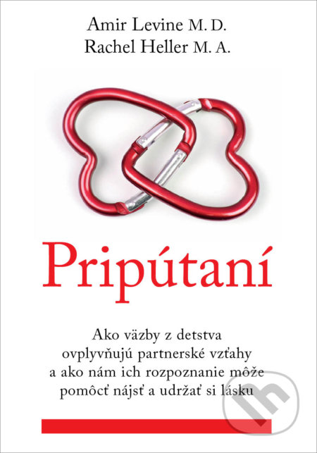 Kniha: Pripútaní (Amir Levine a Rachel Heller). Eastone Books, 2022 Kniha: Pripútaní (Amir Levine a Rachel Heller). Eastone Books, 2022
