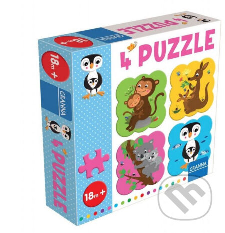 Puzzle: 4 puzzle tučniak (Pygmalino). Pygmalino, 2022 Puzzle: 4 puzzle tučniak (Pygmalino). Pygmalino, 2022