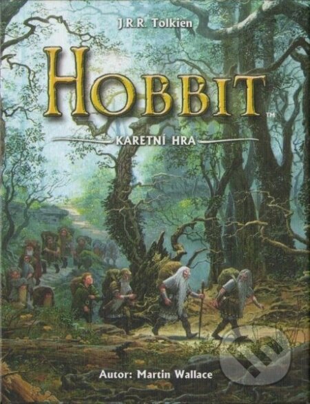 Spoločenská hra: Hobbit (kartová hra) (Martin Wallace). Piatnik, 2013 Spoločenská hra: Hobbit (kartová hra) (Martin Wallace). Piatnik, 2013