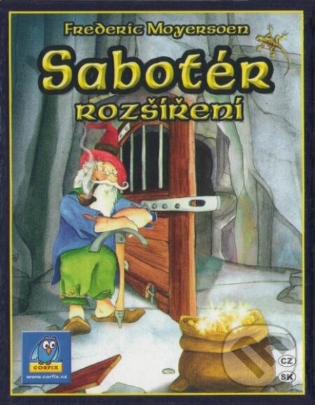 Společenská hra: Sabotér rozšíření (Frederic Moyersoen). Z-Man Games, 2013 Společenská hra: Sabotér rozšíření (Frederic Moyersoen). Z-Man Games, 2013
