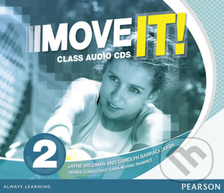 Audiokniha: Move It! 2: Class CDs (Carolyn Barraclough). Pearson, 2014 Audiokniha: Move It! 2: Class CDs (Carolyn Barraclough). Pearson, 2014