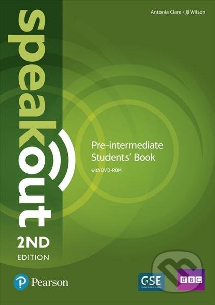 Kniha: Speakout Pre-intermediate: Student´s Book with Active Book with DVD, 2nd (Antonia Clare). Pearson, 2021 Kniha: Speakout Pre-intermediate: Student´s Book with Active Book with DVD, 2nd (Antonia Clare). Pearson, 2021