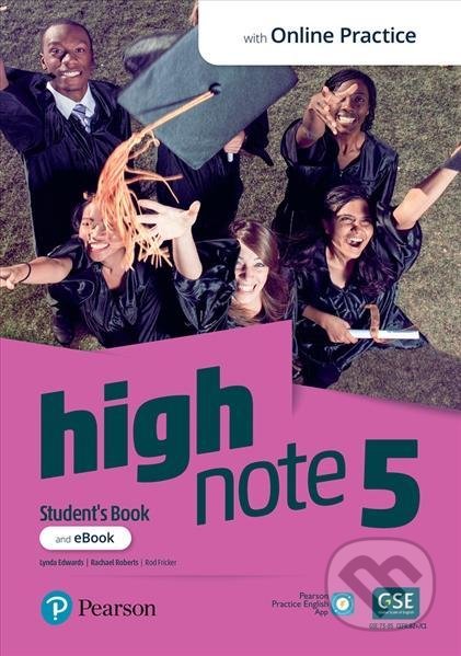 Kniha: High Note 5: Student´s Book with Active Book with Standard MyEnglishLab (Rachael Roberts). Pearson, 2021 Kniha: High Note 5: Student´s Book with Active Book with Standard MyEnglishLab (Rachael Roberts). Pearson, 2021