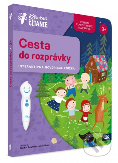 Kniha: Kúzelné čítanie: Cesta do rozprávky (Katarína Kočutová a Lucie Krystlíková). Albi, 2022 Kniha: Kúzelné čítanie: Cesta do rozprávky (Katarína Kočutová a Lucie Krystlíková). Albi, 2022