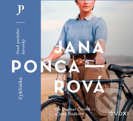 Audiokniha: Cyklistka (audiokniha) (Jana Poncarová). Voxi, 2022 Audiokniha: Cyklistka (audiokniha) (Jana Poncarová). Voxi, 2022
