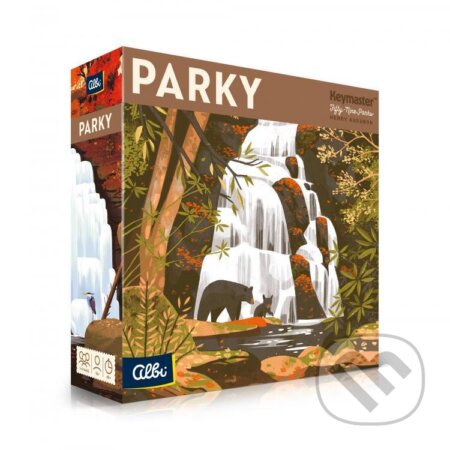 Společenská hra: Parky (Albi). Albi, 2022 Společenská hra: Parky (Albi). Albi, 2022