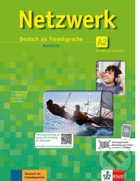 Kniha: Netzwerk 2 (A2) – Kursbuch + 2CD + DVD (Klett). Klett, 2017 Kniha: Netzwerk 2 (A2) – Kursbuch + 2CD + DVD (Klett). Klett, 2017