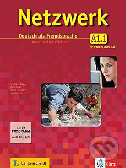 Kniha: Netzwerk A1.1 – K/AB + 2CD + DVD Teil 1 (Klett). Klett, 2017 Kniha: Netzwerk A1.1 – K/AB + 2CD + DVD Teil 1 (Klett). Klett, 2017
