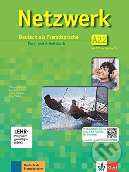 Kniha: Netzwerk A2.2 – K/AB + 2CD + DVD Teil 2 (Klett). Klett, 2017 Kniha: Netzwerk A2.2 – K/AB + 2CD + DVD Teil 2 (Klett). Klett, 2017