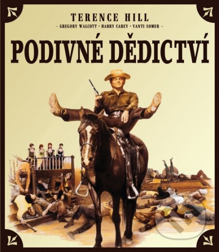 Film: Podivné dědictví (Enzo Barboni) (Blu-ray). Magicbox, 2013 Film: Podivné dědictví (Enzo Barboni) (Blu-ray). Magicbox, 2013