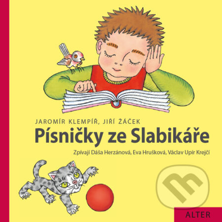 Hudobné CD: Písničky ze slabikáře Jiřího Žáčka (Alter). Alter, 2022 Hudobné CD: Písničky ze slabikáře Jiřího Žáčka (Alter). Alter, 2022