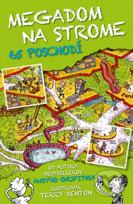 Kniha: Megadom na strome. 65 poschodí (Andy Griffiths). Slovart, 2022 Kniha: Megadom na strome. 65 poschodí (Andy Griffiths). Slovart, 2022