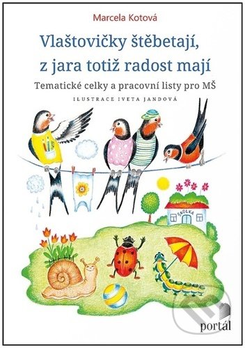 Kniha: Vlaštovičky štěbetají, z jara totiž radost mají (Marcela Kotová). Portál, 2022 Kniha: Vlaštovičky štěbetají, z jara totiž radost mají (Marcela Kotová). Portál, 2022