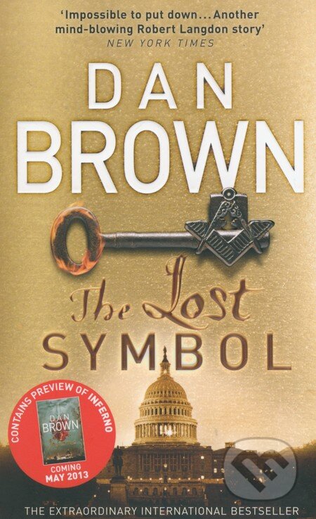 Kniha: The Lost Symbol (Dan Brown). Corgi Books, 2013 Kniha: The Lost Symbol (Dan Brown). Corgi Books, 2013