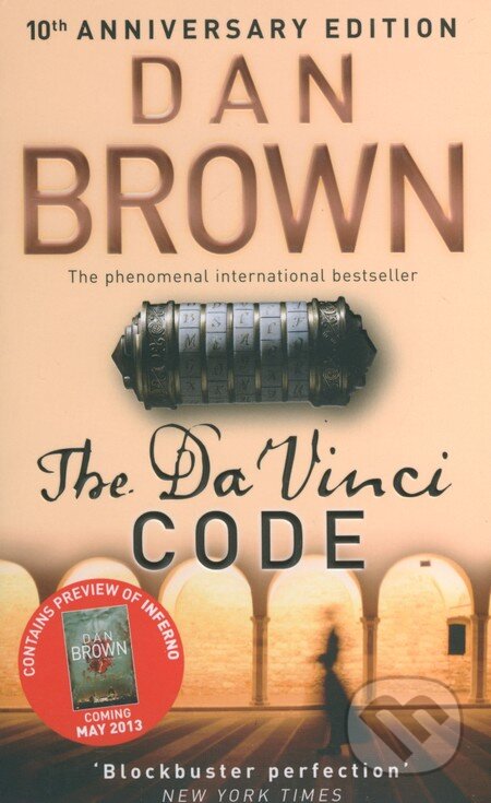 Kniha: The Da Vinci Code (Dan Brown). Corgi Books, 2013 Kniha: The Da Vinci Code (Dan Brown). Corgi Books, 2013