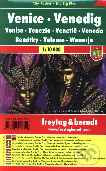 Venice 1:10 000 (freytag&berndt). freytag&berndt, 2017 Venice 1:10 000 (freytag&berndt). freytag&berndt, 2017