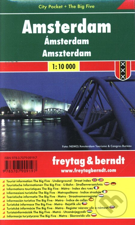 Amsterdam 1:10 000 (freytag&berndt). freytag&berndt, 2018 Amsterdam 1:10 000 (freytag&berndt). freytag&berndt, 2018