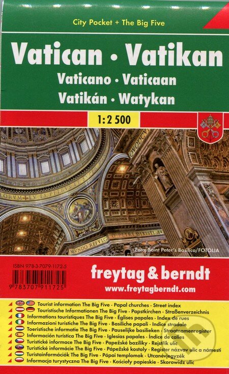 Vatican 1:2 500 (freytag&berndt). freytag&berndt, 2013 Vatican 1:2 500 (freytag&berndt). freytag&berndt, 2013