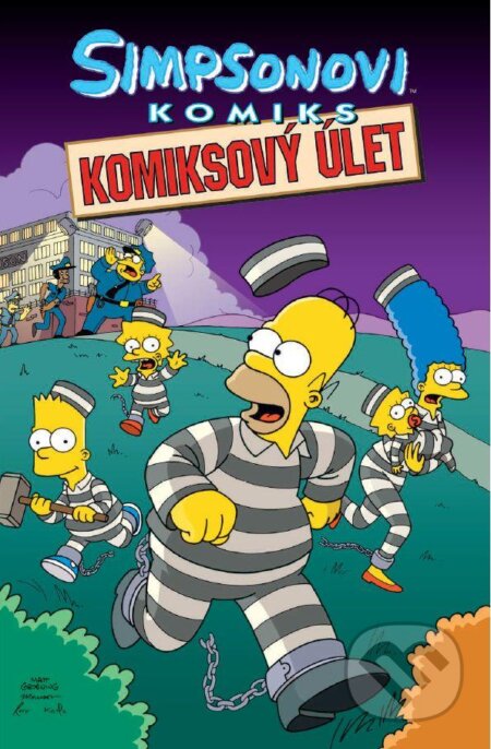 Kniha: Simpsonovi: Komiksový úlet (Matt Groening). Crew, 2013 Kniha: Simpsonovi: Komiksový úlet (Matt Groening). Crew, 2013