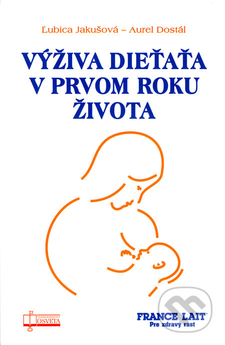 Kniha: Výživa dieťaťa v prvom roku života (Aurel Dostál a Ľubica Jakušová). Osveta, 2009 Kniha: Výživa dieťaťa v prvom roku života (Aurel Dostál a Ľubica Jakušová). Osveta, 2009