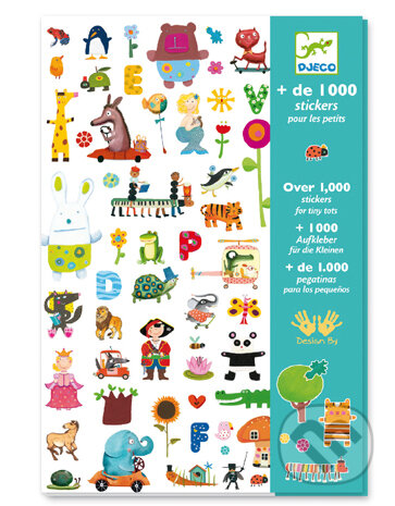Spoločenská hra: Samolepky pre najmenších 1000 ks (Djeco). Djeco, 2013 Spoločenská hra: Samolepky pre najmenších 1000 ks (Djeco). Djeco, 2013