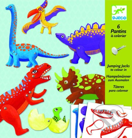 Spoločenská hra: Postavičky - Dinosaury (Djeco). Djeco, 2019 Spoločenská hra: Postavičky - Dinosaury (Djeco). Djeco, 2019