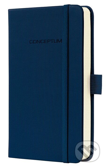 Zápisník CONCEPTUM® design – tmavá modrá (A6, linajkový) (Sigel). Sigel, 2013 Zápisník CONCEPTUM® design – tmavá modrá (A6, linajkový) (Sigel). Sigel, 2013