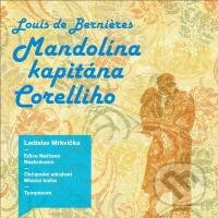 Audiokniha: Mandolína kapitána Corelliho (Louis de Bernières). Tympanum, 2013 Audiokniha: Mandolína kapitána Corelliho (Louis de Bernières). Tympanum, 2013