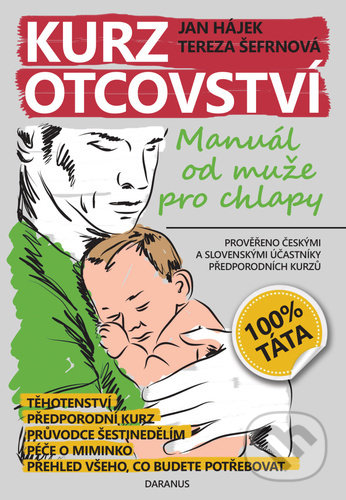 Kniha: Kurz otcovství (Jan Hájek a Tereza Šefrnová). Daranus, 2022 Kniha: Kurz otcovství (Jan Hájek a Tereza Šefrnová). Daranus, 2022