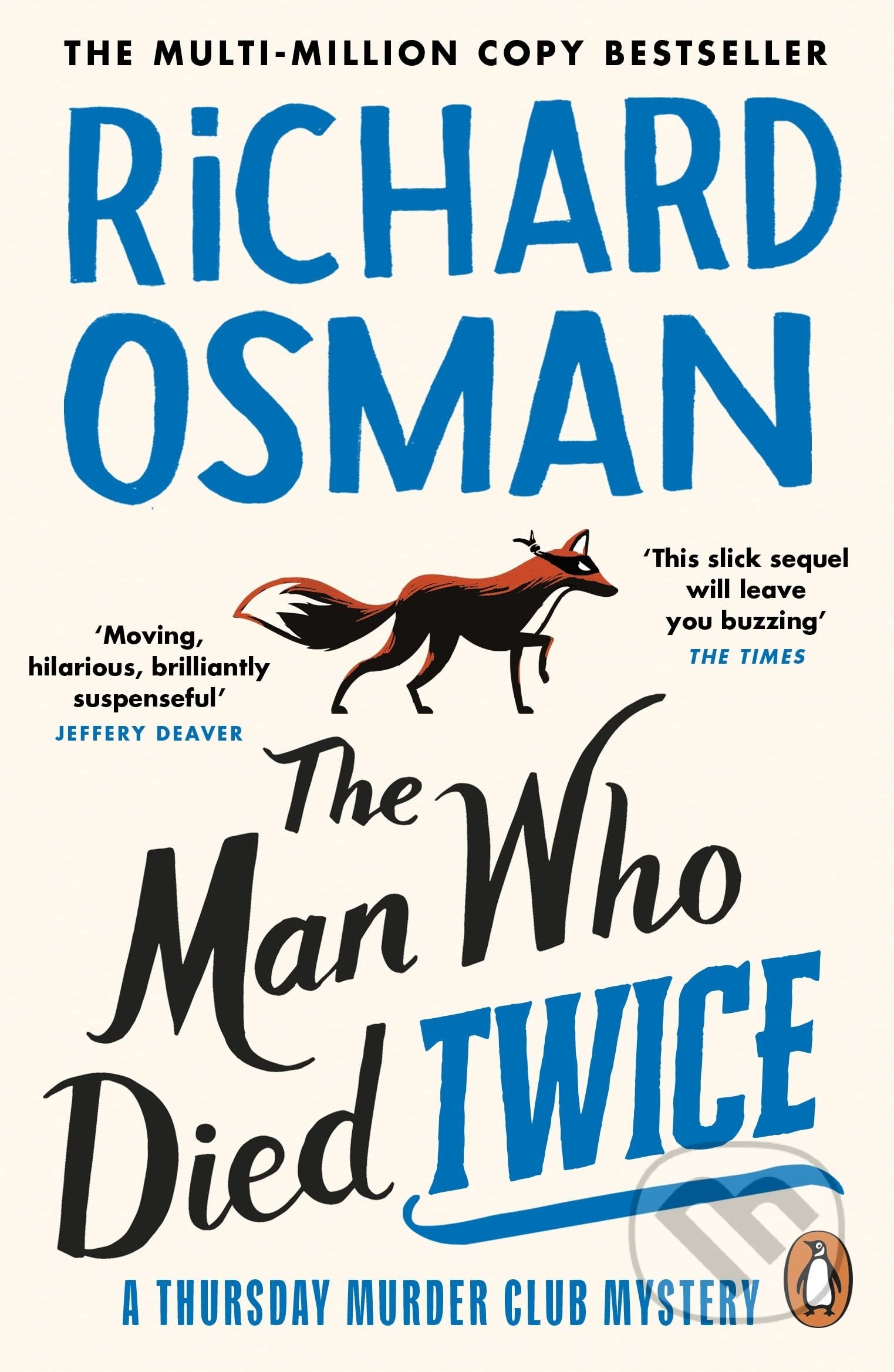Kniha: The Man Who Died Twice (Richard Osman). Penguin Books, 2022 Kniha: The Man Who Died Twice (Richard Osman). Penguin Books, 2022