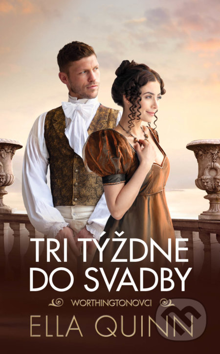 Kniha: Tri týždne do svadby (Ella Quinn). Slovenský spisovateľ, 2022 Kniha: Tri týždne do svadby (Ella Quinn). Slovenský spisovateľ, 2022