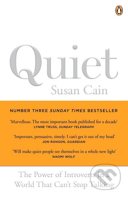 Kniha: Quiet (Susan Cain), 2013 Kniha: Quiet (Susan Cain), 2013