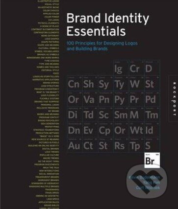 Kniha: Essential Elements for Brand Identity (Kevin Budelmann, Yang Kim a Curt Wozniak). Rockport, 2013 Kniha: Essential Elements for Brand Identity (Kevin Budelmann, Yang Kim a Curt Wozniak). Rockport, 2013