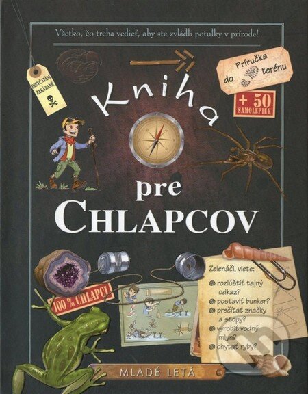 Kniha: Kniha pre chlapcov (Célia Gallais, Clémence Roux de Luze a Michele Lecreux). Slovenské pedagogické nakladateľstvo - Mladé letá, 2013 Kniha: Kniha pre chlapcov (Célia Gallais, Clémence Roux de Luze a Michele Lecreux). Slovenské pedagogické nakladateľstvo - Mladé letá, 2013