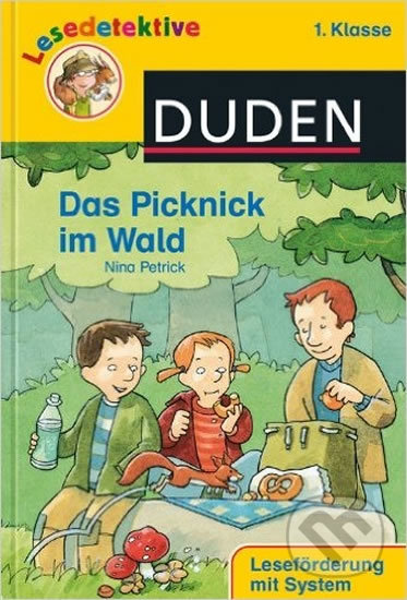 Kniha: Duden - Lesedetektive 1. Klasse: Das Picknick Im Wald (Nina Petrick). Bibliographisches Institut, 2008 Kniha: Duden - Lesedetektive 1. Klasse: Das Picknick Im Wald (Nina Petrick). Bibliographisches Institut, 2008