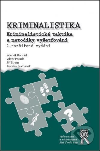 Kniha: Kriminalistika (Zdeněk Konrád). Aleš Čeněk, 2021 Kniha: Kriminalistika (Zdeněk Konrád). Aleš Čeněk, 2021