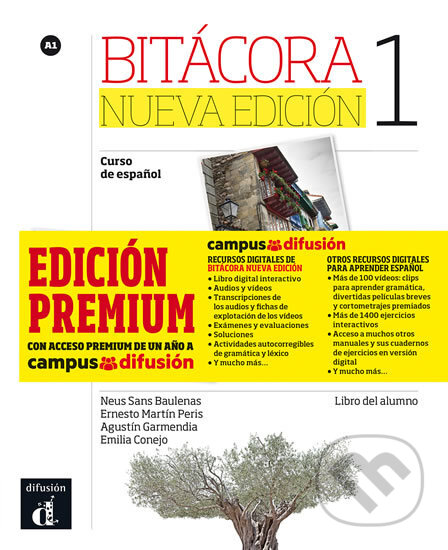 Bitácora Nueva 1 (A1) – Libro del alumno Premium, Klett, 2018