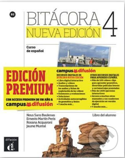 Bitácora Nueva 4 (B2) – Libro del alumno Premium, Klett, 2018