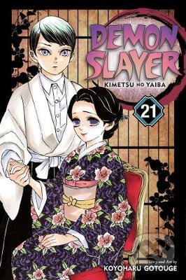 Kniha: Demon Slayer: Kimetsu no Yaiba 21 (Koyoharu Gotouge). Viz Media, 2021 Kniha: Demon Slayer: Kimetsu no Yaiba 21 (Koyoharu Gotouge). Viz Media, 2021
