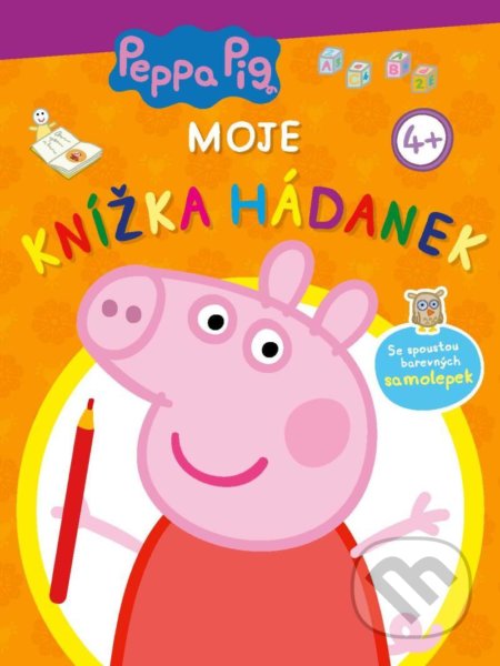 Kniha: Peppa Pig: Moje knížka hádanek (Egmont ČR). Egmont ČR, 2022 Kniha: Peppa Pig: Moje knížka hádanek (Egmont ČR). Egmont ČR, 2022