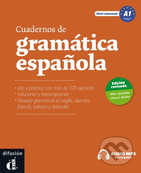 Kniha: Cuadernos de gramática espanola – A1 + CD (Klett). Klett, 2017 Kniha: Cuadernos de gramática espanola – A1 + CD (Klett). Klett, 2017