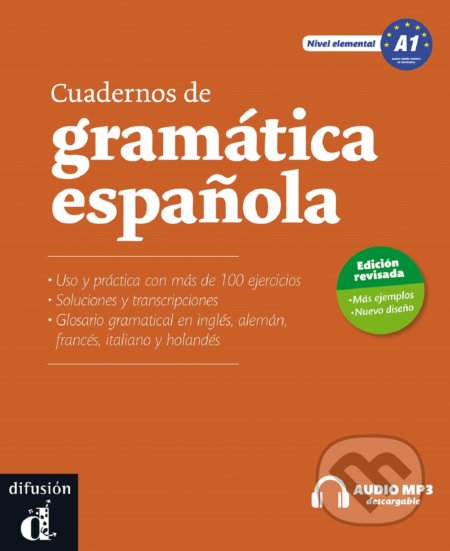 Cuadernos de gramática espanola – A1 + CD, Klett, 2017