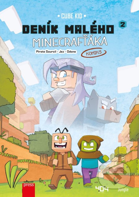 Kniha: Deník malého Minecrafťáka: komiks 2 (Cube Kid). Computer Press, 2022 Kniha: Deník malého Minecrafťáka: komiks 2 (Cube Kid). Computer Press, 2022